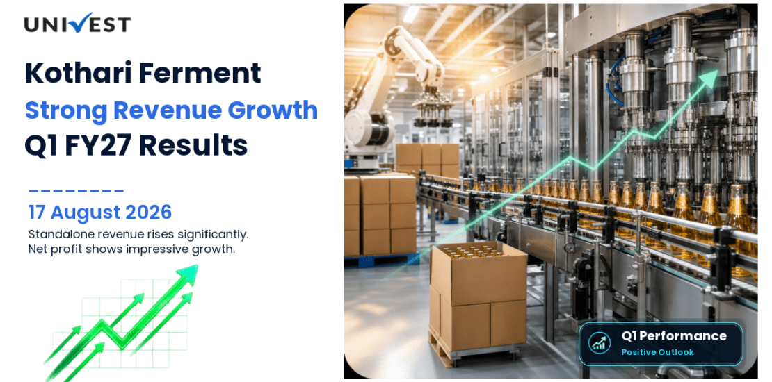 Kothari Ferment Q1 FY27 Results: Revenue Grows to Rs 30 Crore, PAT Pat 6 Lakh