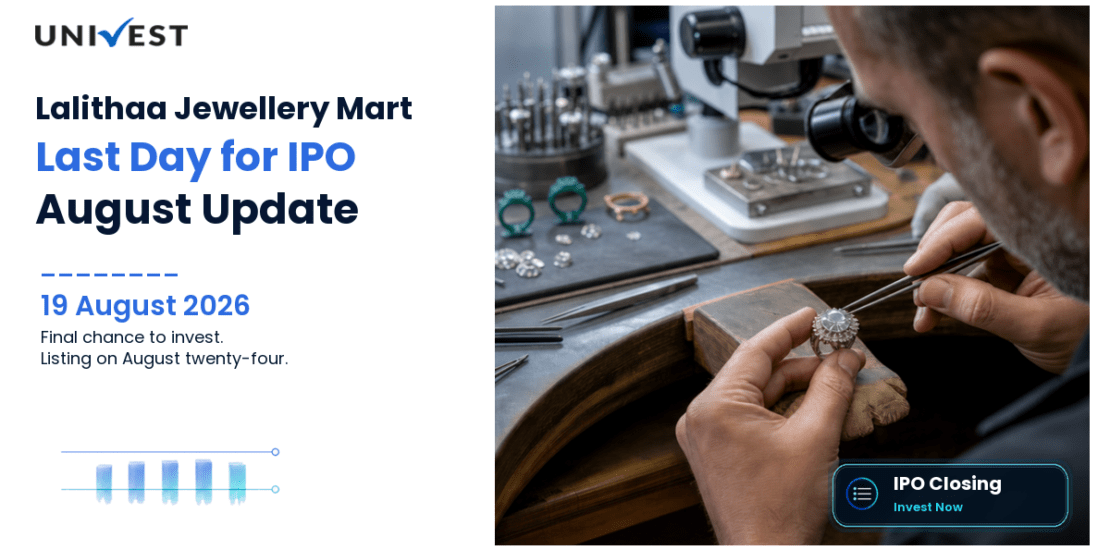 Lalithaa Jewellery Mart IPO Last Day 19 August: Price Rs 190-201, Rs 1,700 Crore