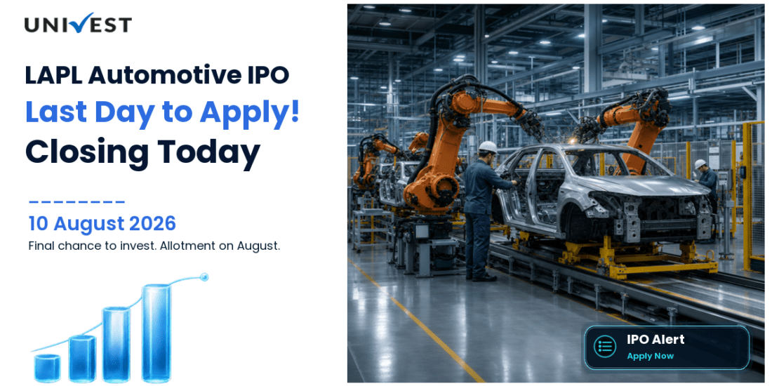 LAPL Automotive IPO 2026: Last Day to Apply on 10 August 2026