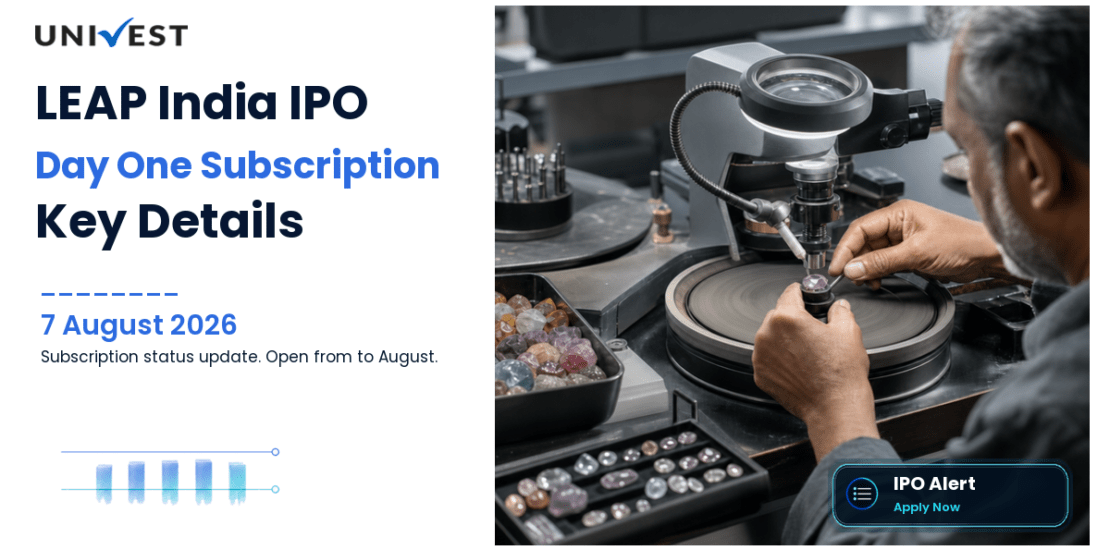 LEAP India IPO Day 1: Subscription Status on 7 August 2026 and Key Details
