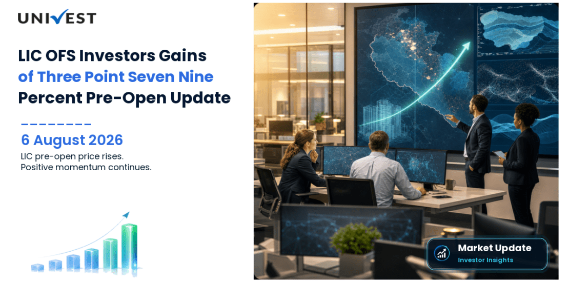LIC OFS Investors Sit on 3.79 Percent Gain as Pre-Open Price Hits Rs 387.25 Against Allocation Price of Rs 373.10 on 6 August 2026
