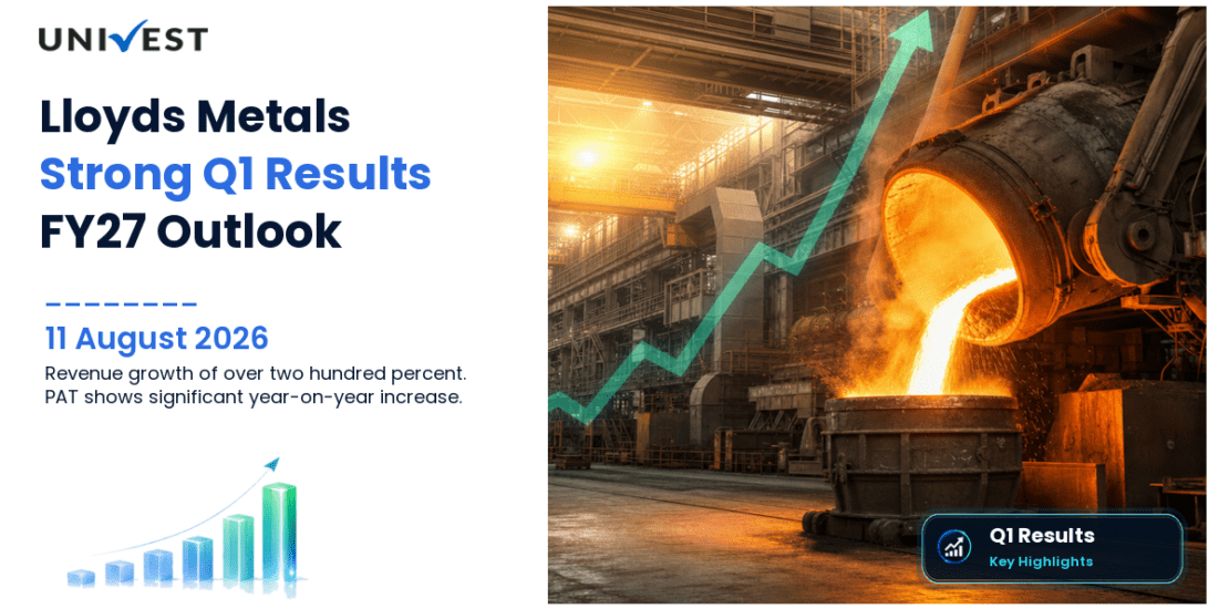 Lloyds Metals Q1 FY27 Results: Revenue Rs 7,354 Cr, PAT Rs 1,701 Cr and Key Highlights