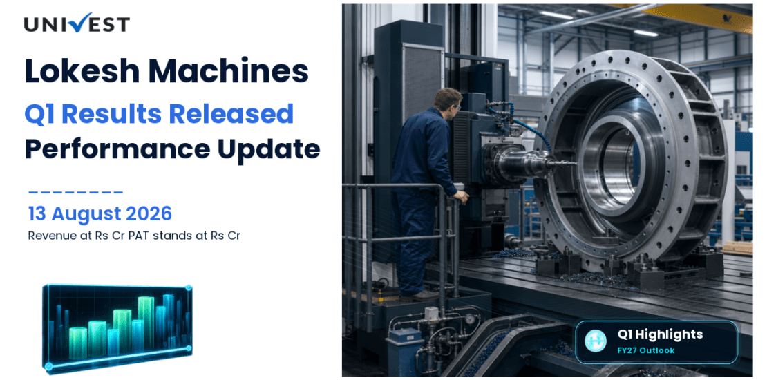 Lokesh Machines Q1 FY27 Results: Revenue Rs 55 Cr, PAT Rs 1 Cr and Key Highlights