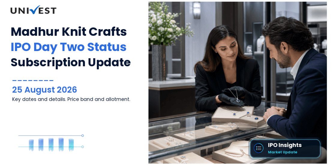 Madhur Knit Crafts Initial Public Offering Day 2: Subscription Status, Price Band Rs 95 to 100 and Key Dates for August 25, 2026