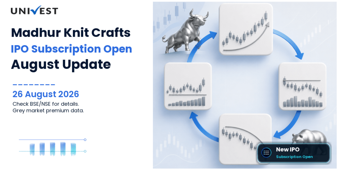Madhur Knit Crafts IPO 2026: Subscription Open from August 24 to August 27, 2026 on BSE