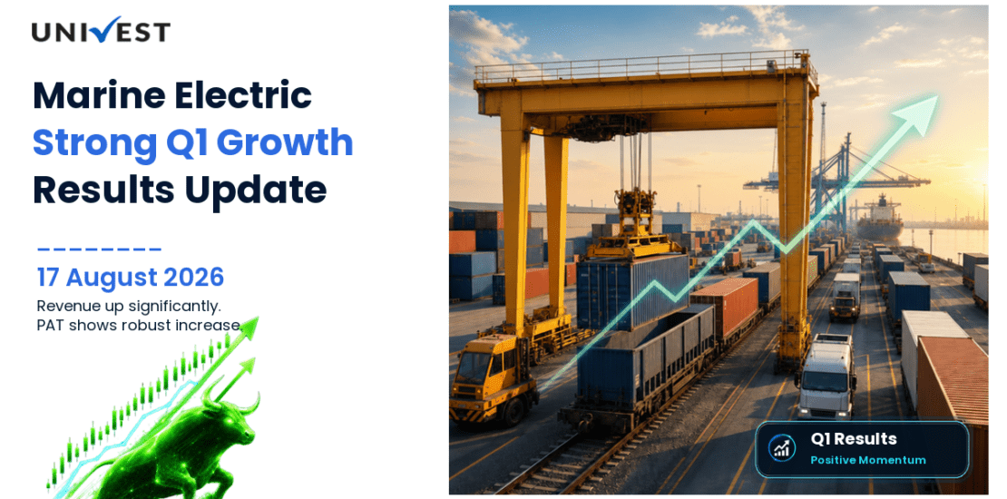 Marine Electric Q1 FY27 Results: Revenue Rs 259 Cr, PAT Rs 18 Cr