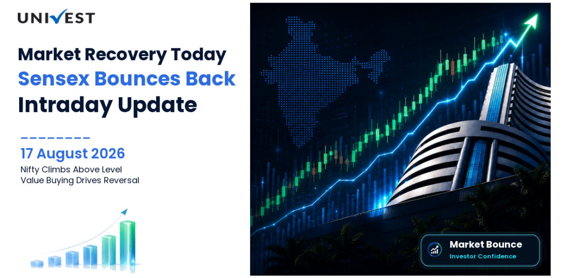 Market Recovery Today 17 August 2026: Sensex Bounces 400 Points from Day Low as Nifty Climbs Above 24,350