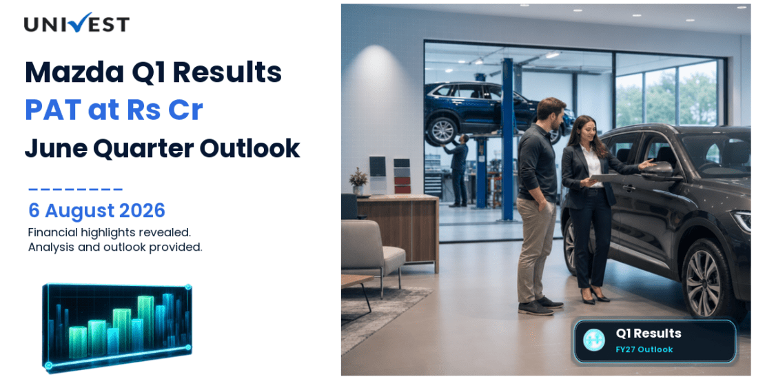 Mazda Q1 Results FY27: PAT at Rs 7 Cr for June 2026 Quarter