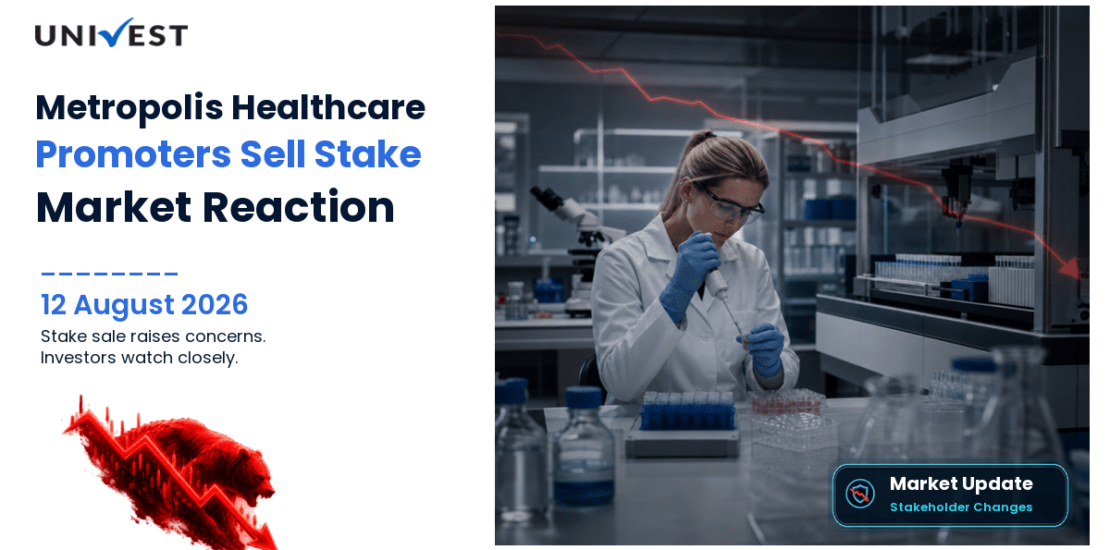 Metropolis Healthcare Share Price in Focus as Promoters Sell 1.01 Percent Stake Worth Rs 118.44 Crore at Rs 564 With Aditya Birla SL MF and Morgan Stanley as Buyers on 12 August 2026