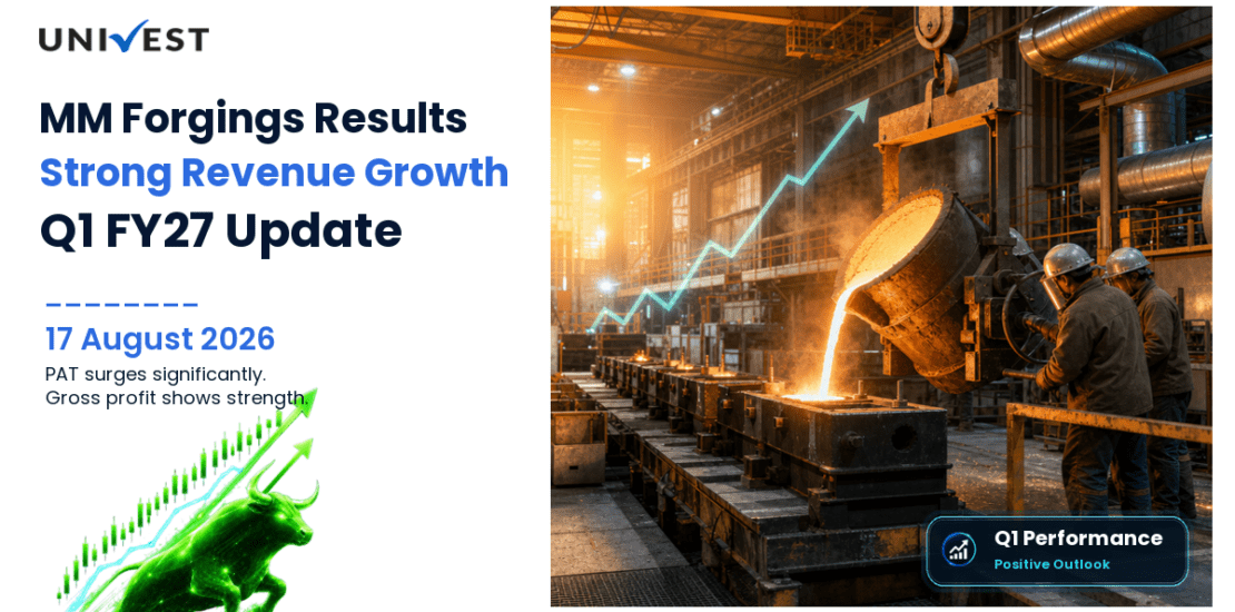 MM Forgings Q1 FY27 Results: Revenue Rs 420 Cr, PAT Rs 90 Cr