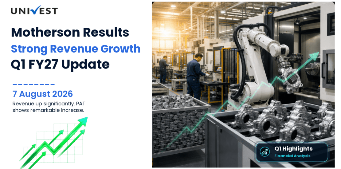 Motherson Q1 FY27 Results: Revenue Rs 35,243 Cr, PAT Rs 903 Cr and Key Highlights