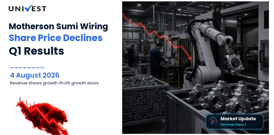 Motherson Sumi Wiring India Share Price Falls 4.17% After Q1 FY27 Results on 4 August 2026