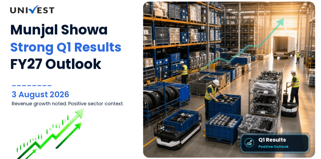 Munjal Showa Q1 Results FY27: PAT at Rs 11.2 Cr for June 2026 Quarter
