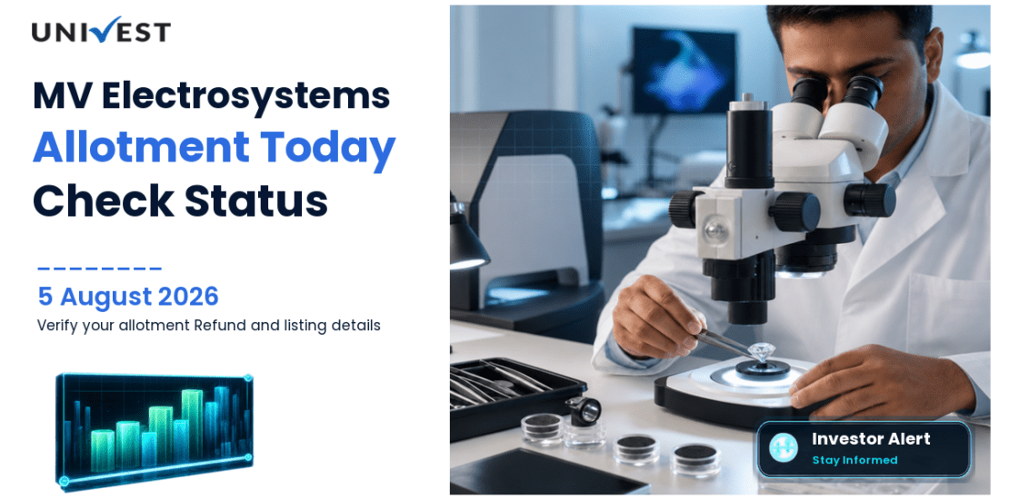 MV Electrosystems IPO Allotment Today: How to Check Status, Refund and Expected Listing Date