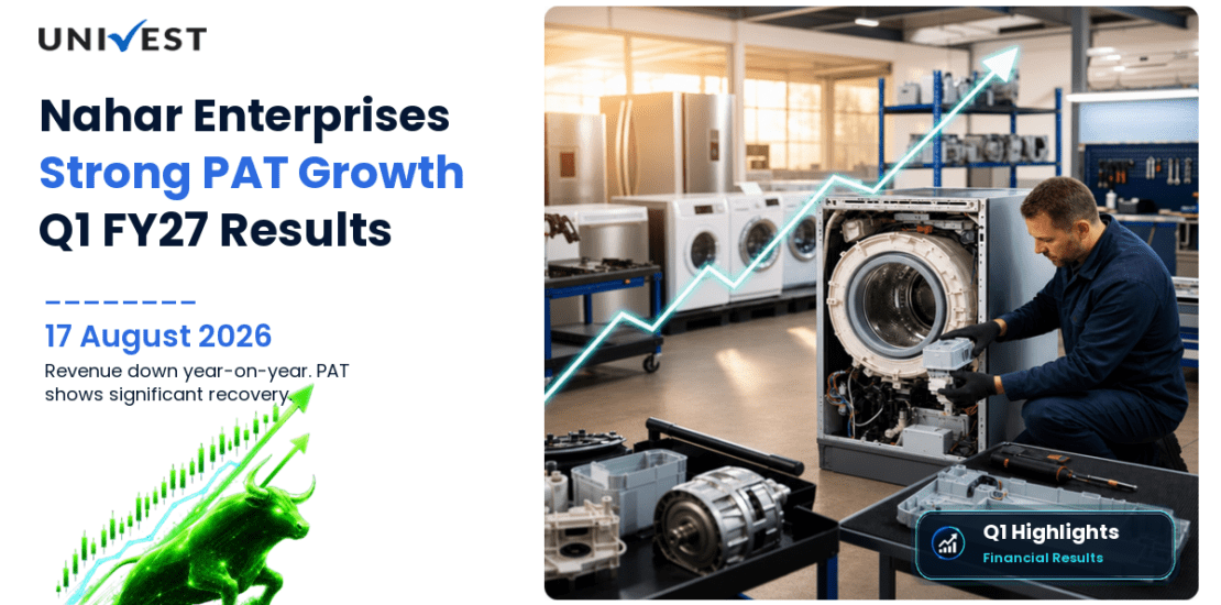 Nahar Ent Q1 FY27 Results: Revenue Rs 317 Cr, PAT Rs 25 Cr