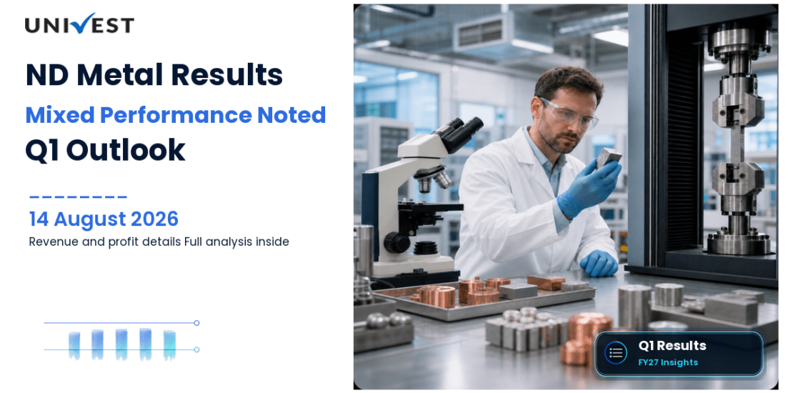 ND Metal Q1 Results FY27: Revenue Rs 0.08 crore, Net Profit Rs 0.15 Crore
