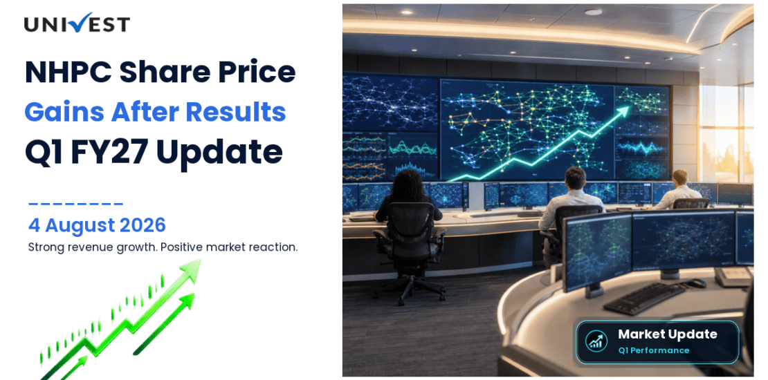 NHPC Share Price Gains 1.58% After Q1 FY27 Results on 4 August 2026