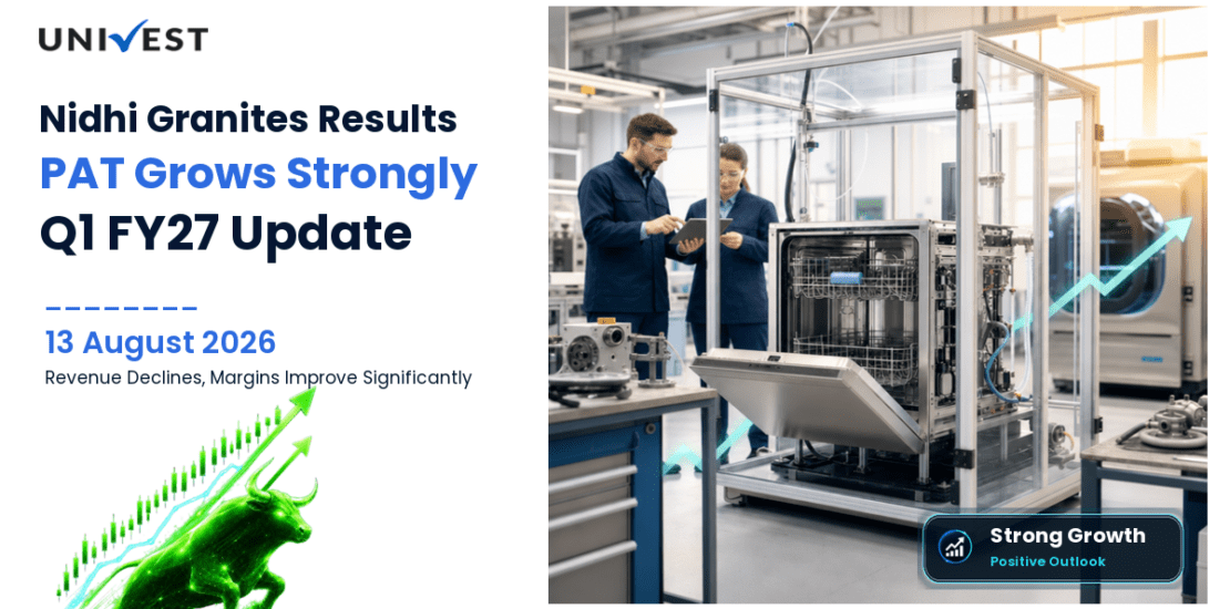Nidhi Granites Q1 FY27 Results: PAT Grows 29% to Rs 2 Crore Despite Revenue Declining 20%