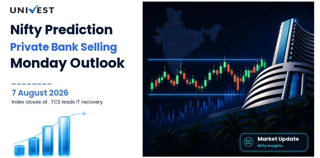 Nifty 50 Prediction for Monday, 10 August 2026: Index Closes at 24,570 as Private Bank Selling Offsets SBI Q1 Beat and TCS Leads IT Recovery