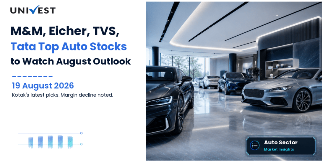 M&M, Eicher, TVS and Tata Motors Lead Kotak's Auto Picks August 2026