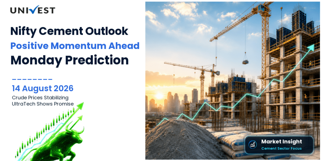 Nifty Cement Prediction for Monday, 17 August 2026: Crude -1.88% to Rs 7,803 Delivers Pet Coke Cost Windfall — UltraTech Oversold From Tuesday's -2.14%