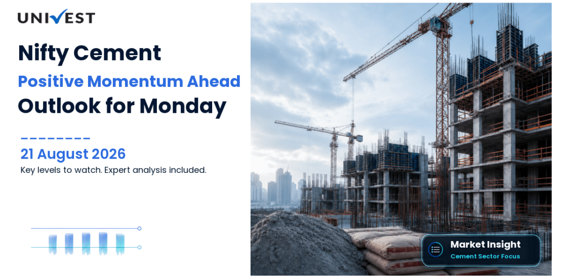 Nifty Cement Prediction for Monday: Key Levels and Outlook for Monday 24 August 2026