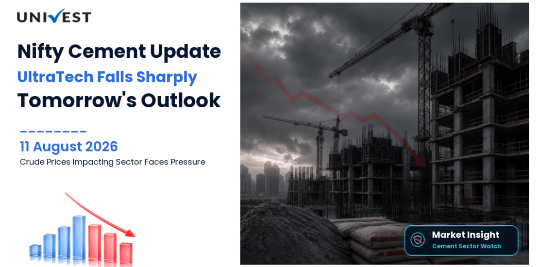 Nifty Cement Prediction for Tomorrow, 12 August 2026: UltraTech Falls 2.14 Percent as Crude at Rs 8,024 Delivers Pet Coke Energy Shock to Sector