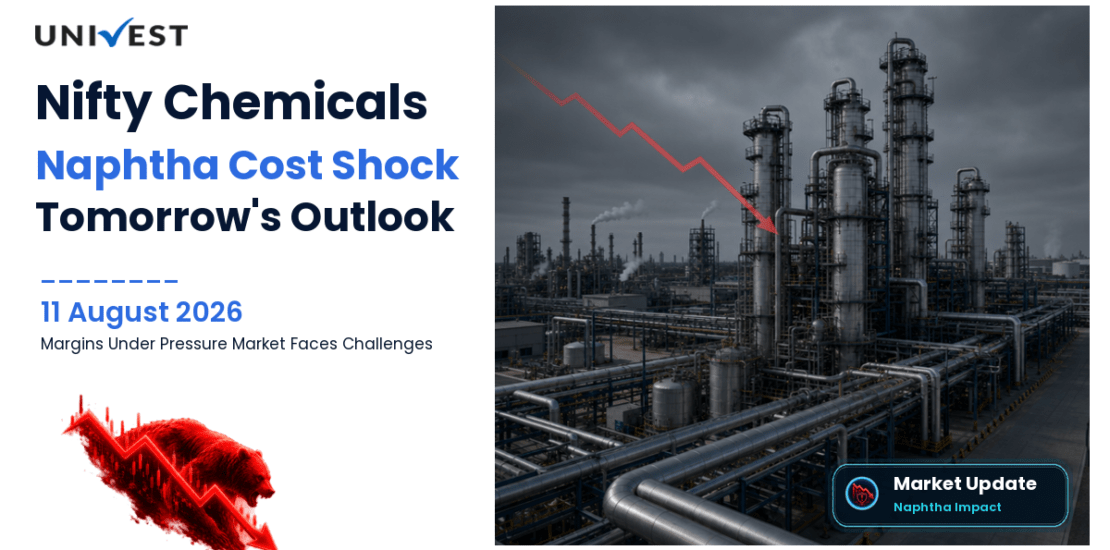 Nifty Chemicals Prediction for Tomorrow, 12 August 2026: Naphtha Feedstock Shock From Crude Rs 8,024 Compresses Specialty Chemical Margins