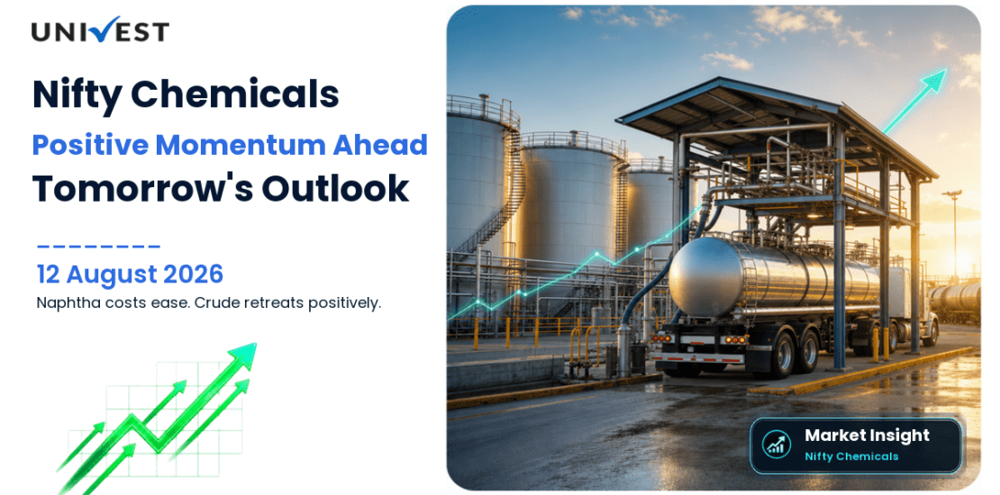Nifty Chemicals Prediction for Tomorrow, 13 August 2026: Naphtha Cost Eases as Crude Retreats to Rs 7,910 Recovering Part of Tuesday Margin Compression