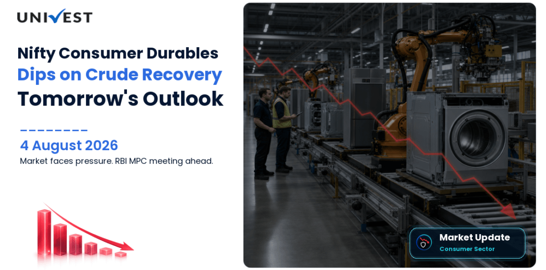 Nifty Consumer Durables Prediction for Tomorrow, Wednesday 5 August 2026: Index at 39,970 Dips on Crude Recovery as Input Cost Benefit Reduces Pre-RBI