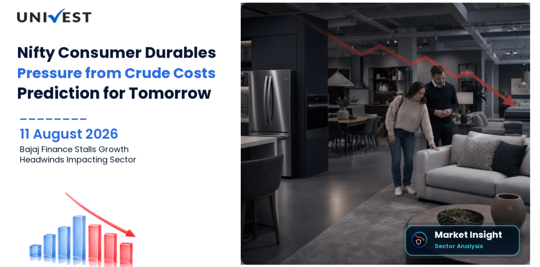 Nifty Consumer Durables Prediction for Tomorrow, 12 August 2026: Twin Headwinds From Crude Component Cost and Bajaj Finance NBFC Stalling Pressure the Sector