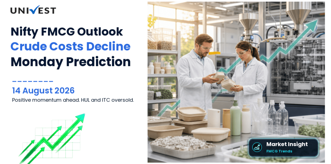 Nifty FMCG Prediction for Monday, 17 August 2026: Crude -1.88% to Rs 7,803 Provides the Week's Largest FMCG Packaging Cost Relief — HUL and ITC Oversold