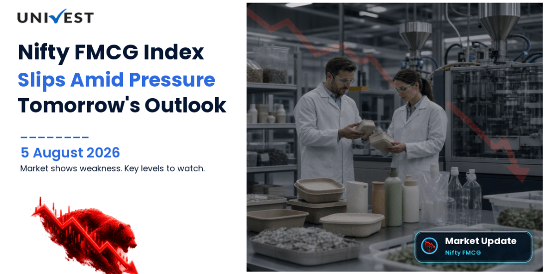 Nifty FMCG Prediction for Tomorrow, Thursday 6 August 2026: Index at 57,718 Slips 0.5% as ITC Falls 1.21% Despite Crude Tailwind