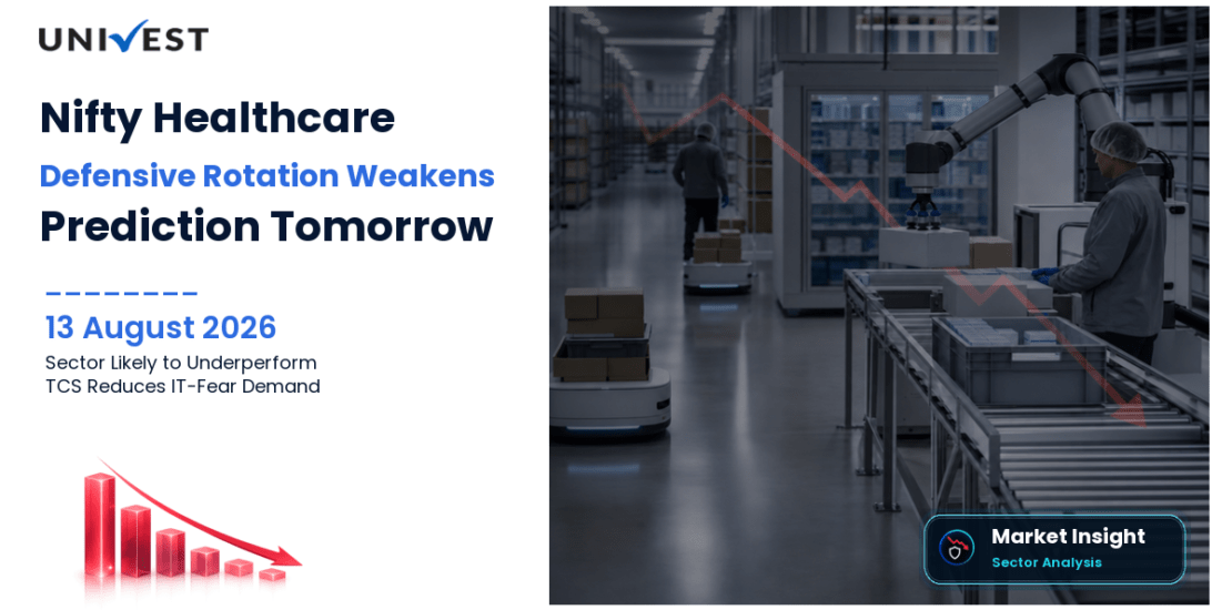 Nifty Healthcare Prediction for Tomorrow, 14 August 2026: Defensive Rotation Premium Weakens as TCS +1.08% Reduces IT-Fear Demand — Sector Likely to Underperform