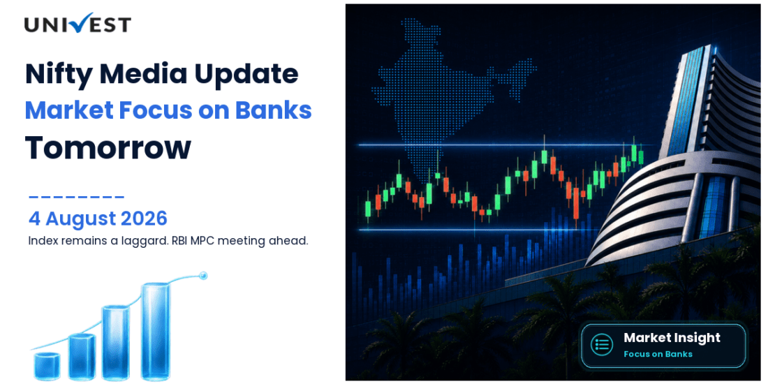Nifty Media Prediction for Tomorrow, Wednesday 5 August 2026: Index at 3,796 Remains a Laggard as Market Focus Stays on Banks Pre-RBI