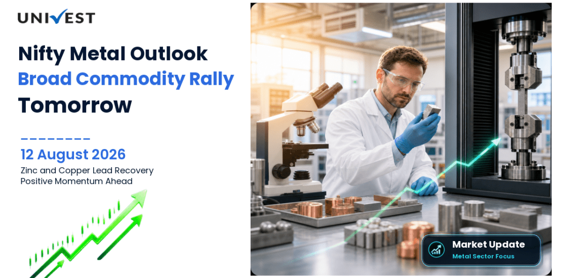 Nifty Metal Prediction for Tomorrow, 13 August 2026: Zinc Plus 0.85 Percent and Copper Plus 0.41 Percent Lead Metals Recovery With Broad Commodity Rally