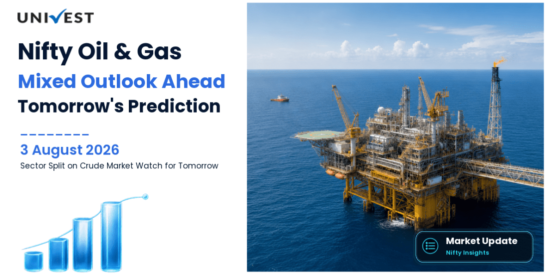 Nifty Oil and Gas Prediction for Tomorrow, Tuesday 4 August 2026: Index at 12,548 Mixed as Crude Crash Splits Upstream and Downstream Outlook