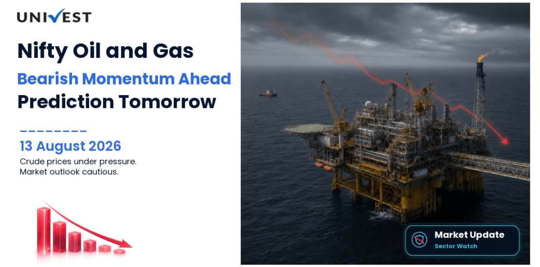 Nifty Oil and Gas Prediction for Tomorrow, 14 August 2026: Crude -1.88% to Rs 7,779 Splits Sector: BPCL GRM Improves, ONGC Upstream Faces Realization Pressure