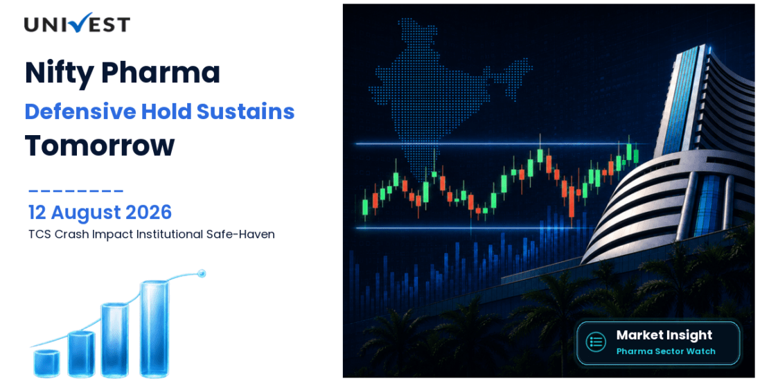Nifty Pharma Prediction for Tomorrow, 13 August 2026: Defensive Hold Sustains as TCS Crash Keeps Institutional Safe-Haven Allocation Active