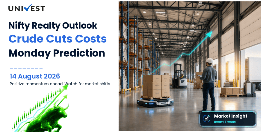 Nifty Realty Prediction for Monday, 17 August 2026: Crude -1.88% Cuts Construction Costs Rs 160-195 Per Square Foot — DLF Oversold From Tuesday's -1.50%