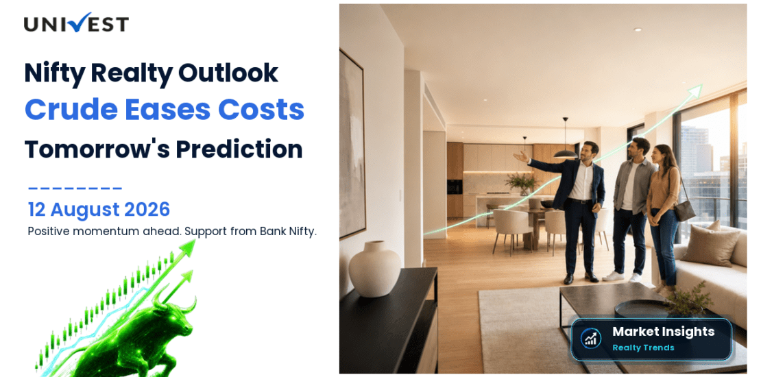 Nifty Realty Prediction for Tomorrow, 13 August 2026: Crude Below Rs 8,000 Eases Construction Costs as Bank Nifty Closing-High Supports Housing Credit