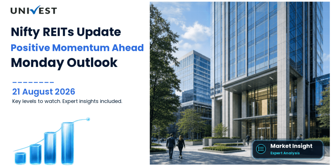 Nifty REITs and Realty Prediction for Monday: Key Levels and Outlook for Monday 24 August 2026