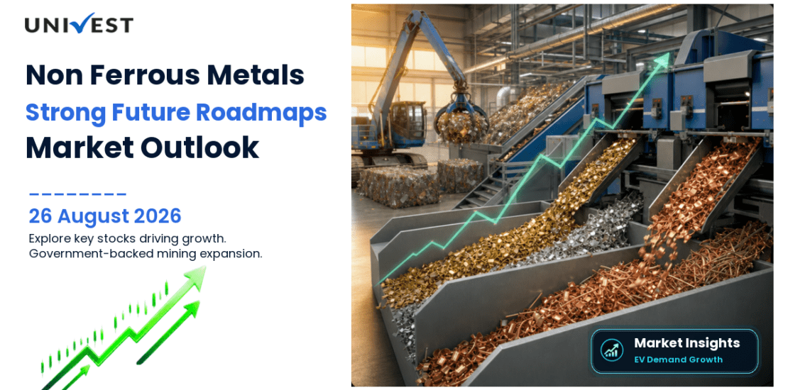 5 Non Ferrous Metal Stocks in India with Strong Future Roadmaps as EV Copper Demand, Manganese for Steel, and Specialty Metal Self-Reliance Drive Government-Backed Mining Expansion