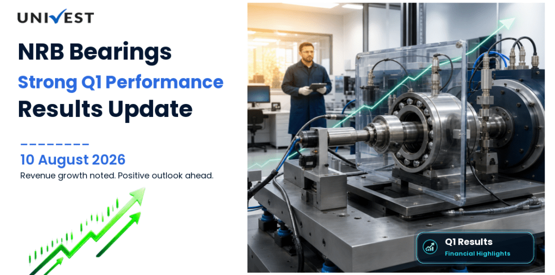 NRB Bearings Q1 FY27 Results: Revenue Rs 369 Cr, PAT Rs 37 Cr and Key Highlights