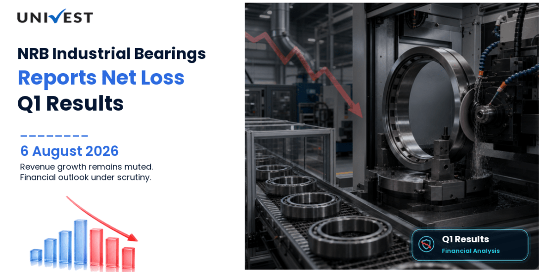 NRB Industrial Bearings Q1 Results FY27: Net Loss of Rs 6 Cr for June 2026 Quarter
