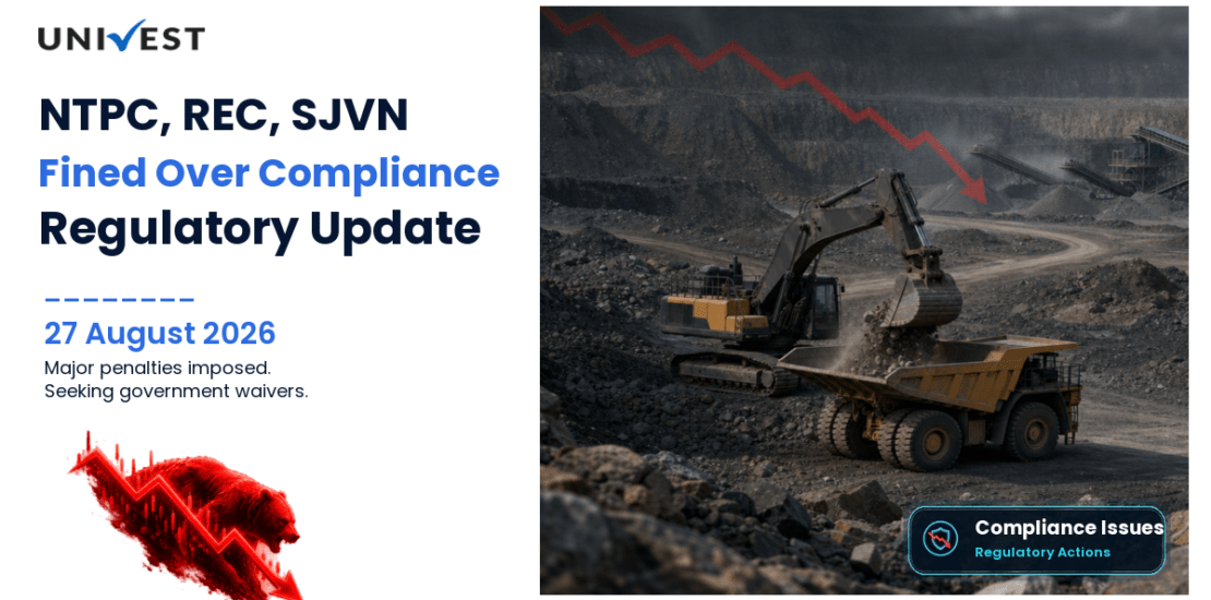 NTPC, REC and SJVN Fined Over Rs 59 Crore by BSE and NSE for Non-Compliance with SEBI Listing Regulations
