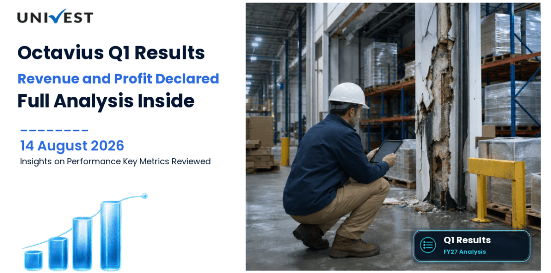 Octavius Q1 Results FY27: Revenue Rs 12 crore, Net Profit Rs 0.13 Crore