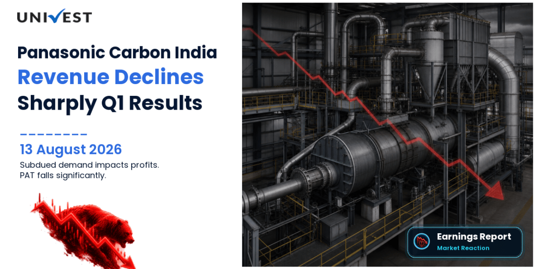 Panasonic Carbon India Q1 FY27 Results: Revenue Falls 30% to Rs 11 Crore, PAT Declines to Rs 4 Crore