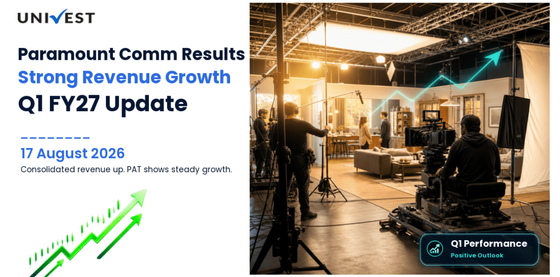 Paramount Comm Q1 FY27 Results: Revenue Rs 529 Cr, PAT Rs 20 Cr