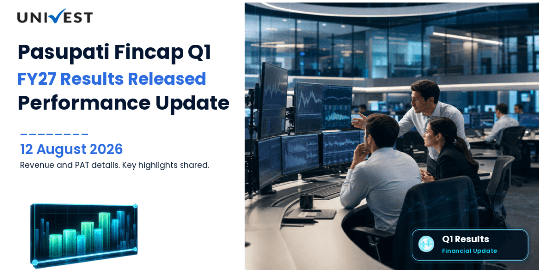 Pasupati Fincap Q1 FY27 Results: Revenue Rs 0.45 Cr, PAT Rs 0.34 Cr and Key Highlights